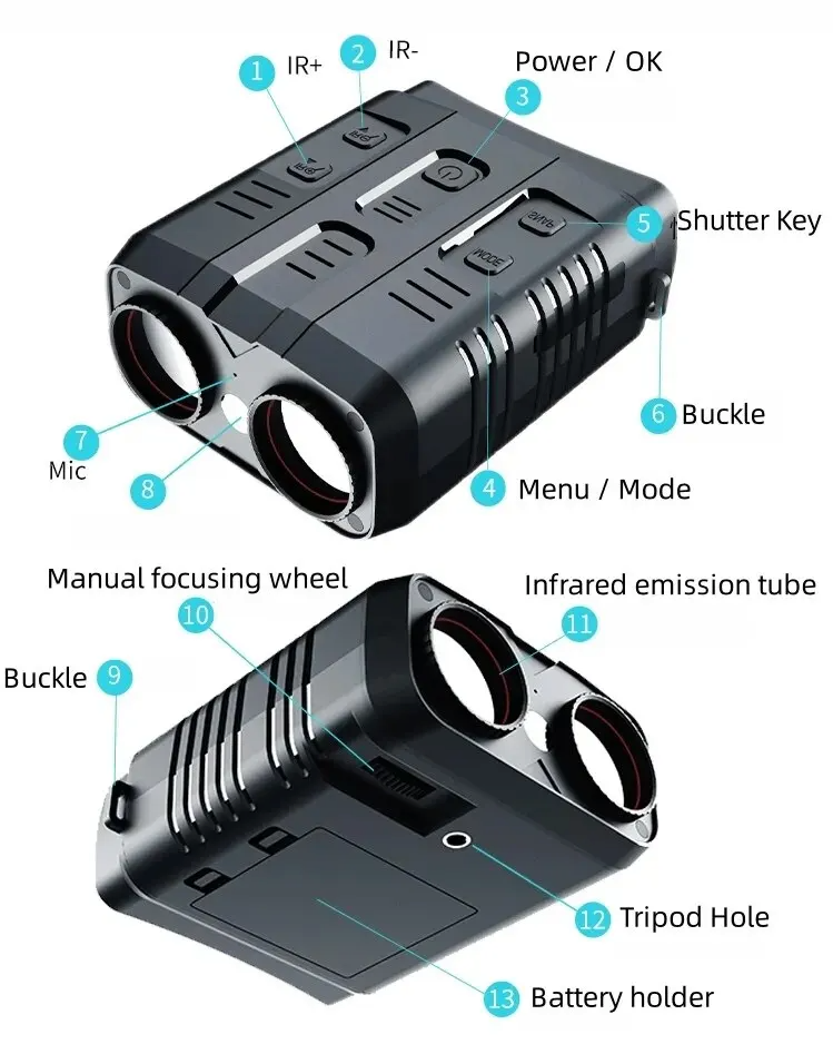 Militar Vision Binoculars